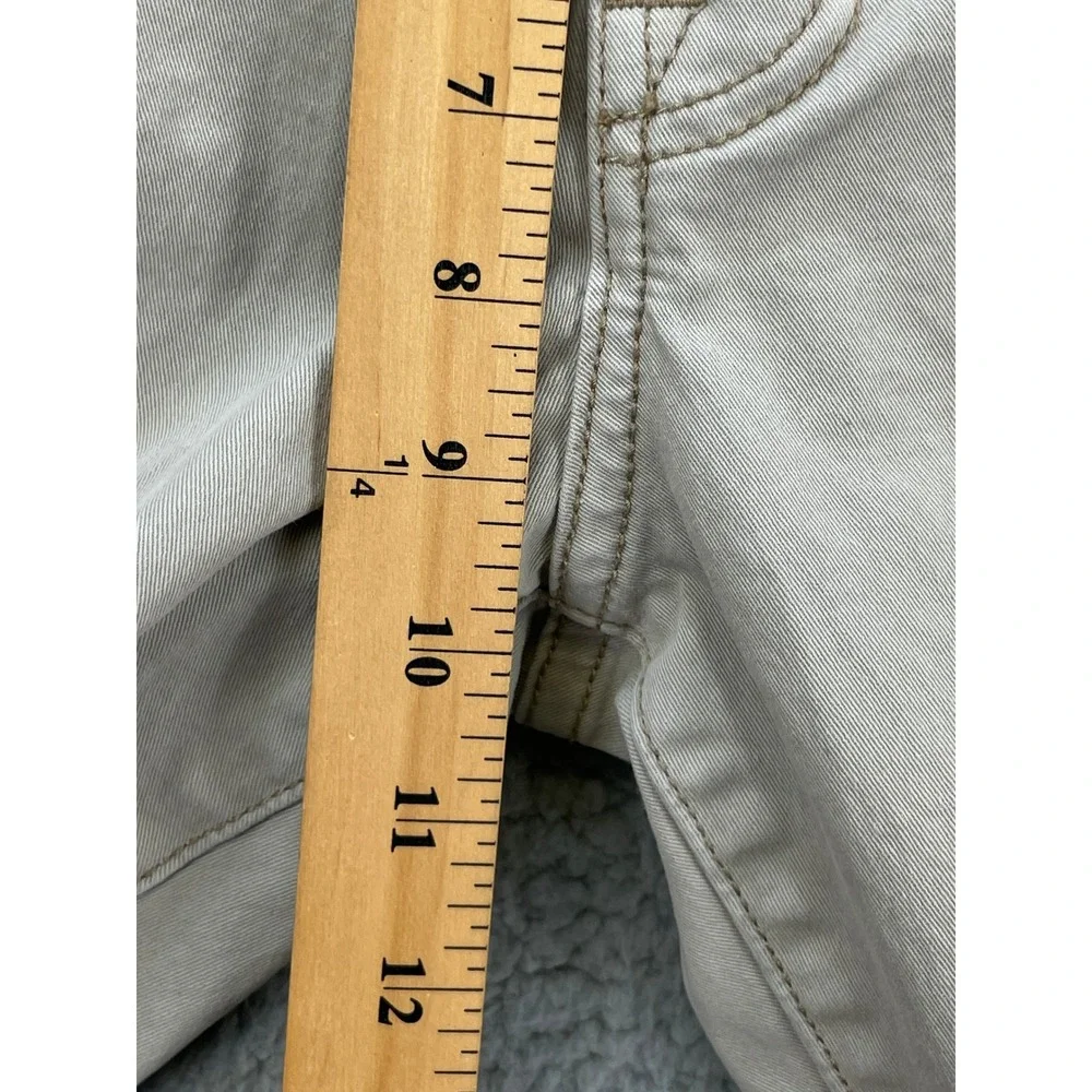Liverpool Relaxed Straight Pants Men's Size 34 Beige Sandstorm Chino Casual